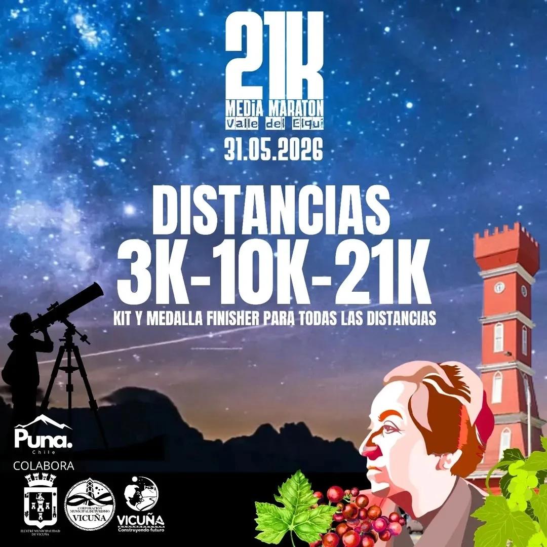 Imagen del evento 21K Valle del Elqui