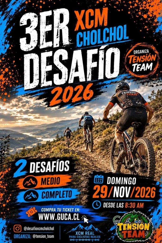 Imagen del evento 3er Desafío XCM Cholchol 2026