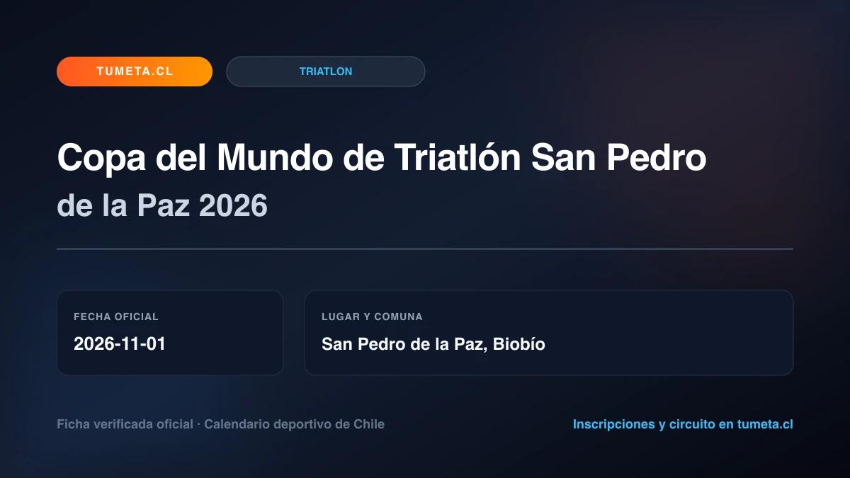 Copa del Mundo de Triatlón San Pedro de la Paz 2026