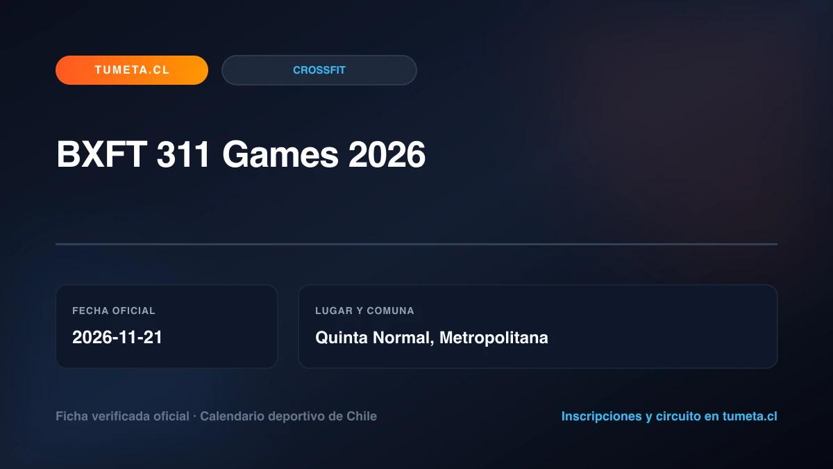 BXFT 311 Games 2026