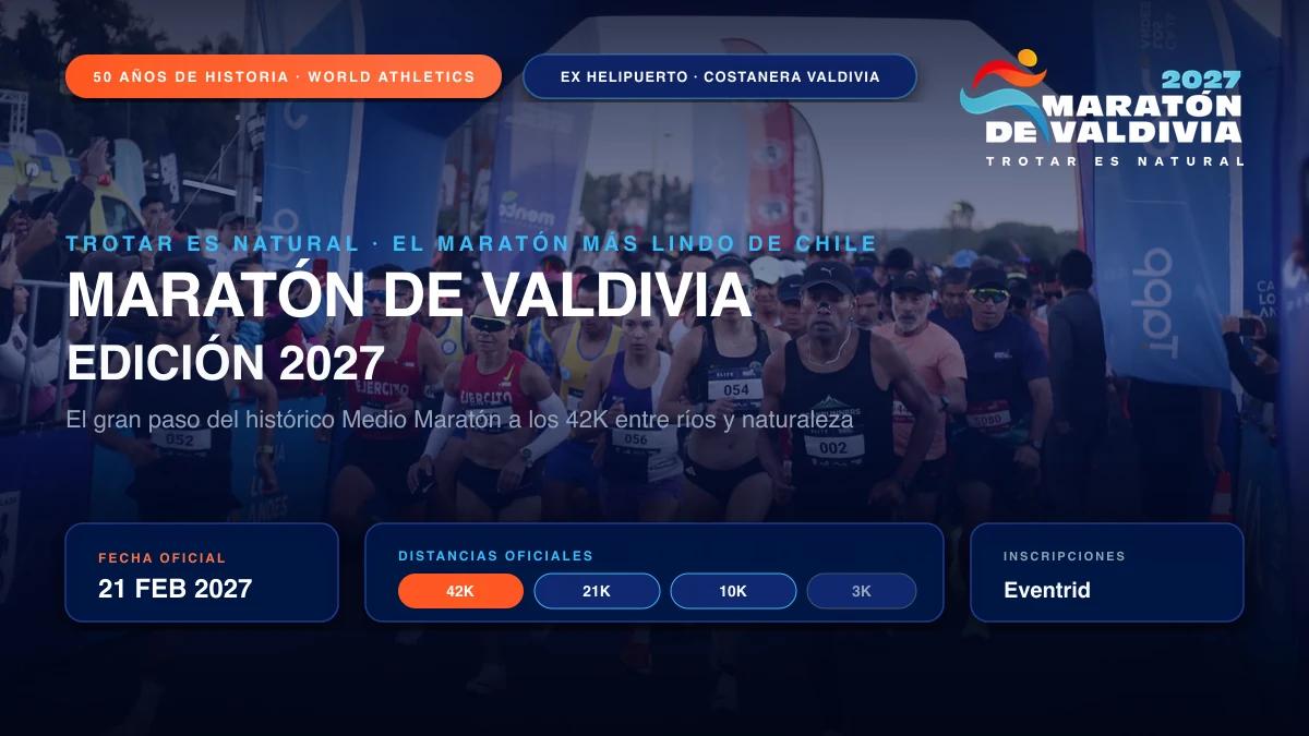 Imagen del evento Maratón de Valdivia 2027