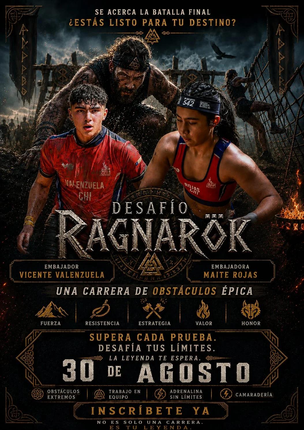 Imagen del evento II OCR Desafío Ragnarok Chile 2026