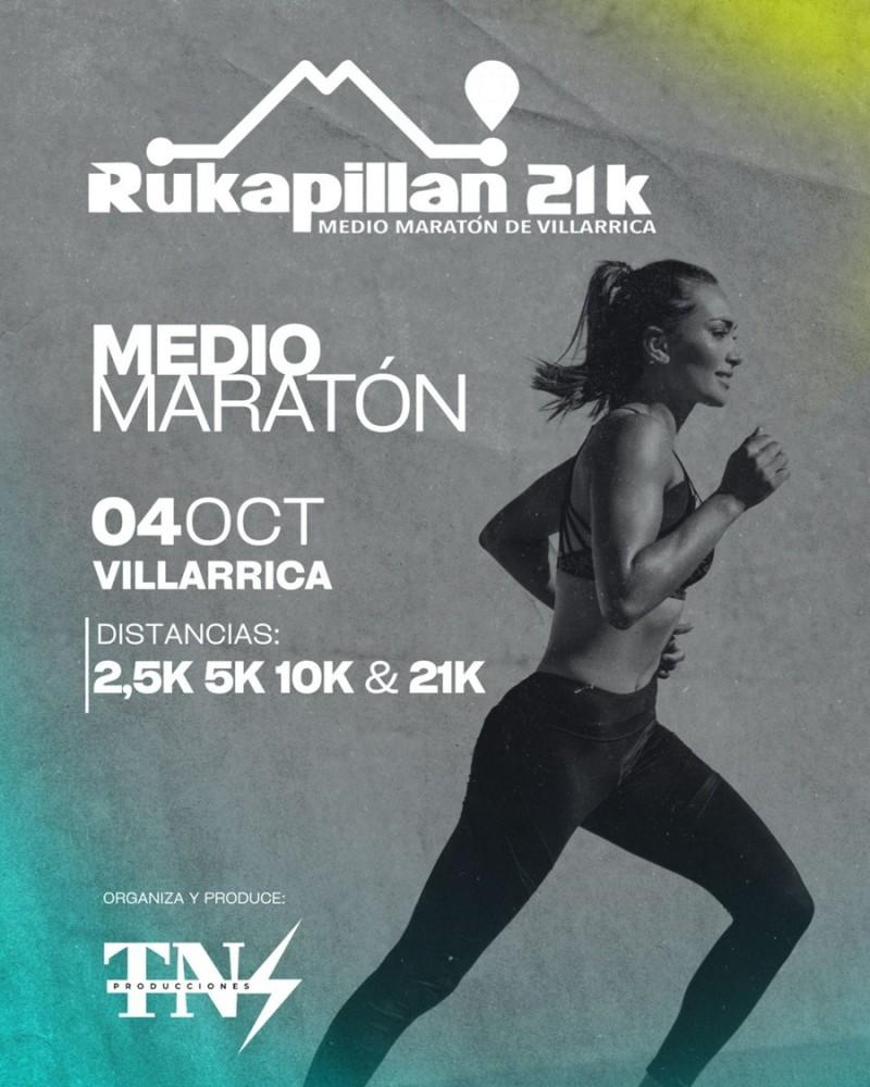 Imagen del evento Rukapillán 21K - Medio Maratón de Villarrica 2026