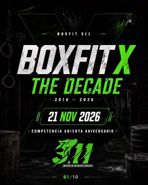 Imagen del evento BXFT 311 - The Decade