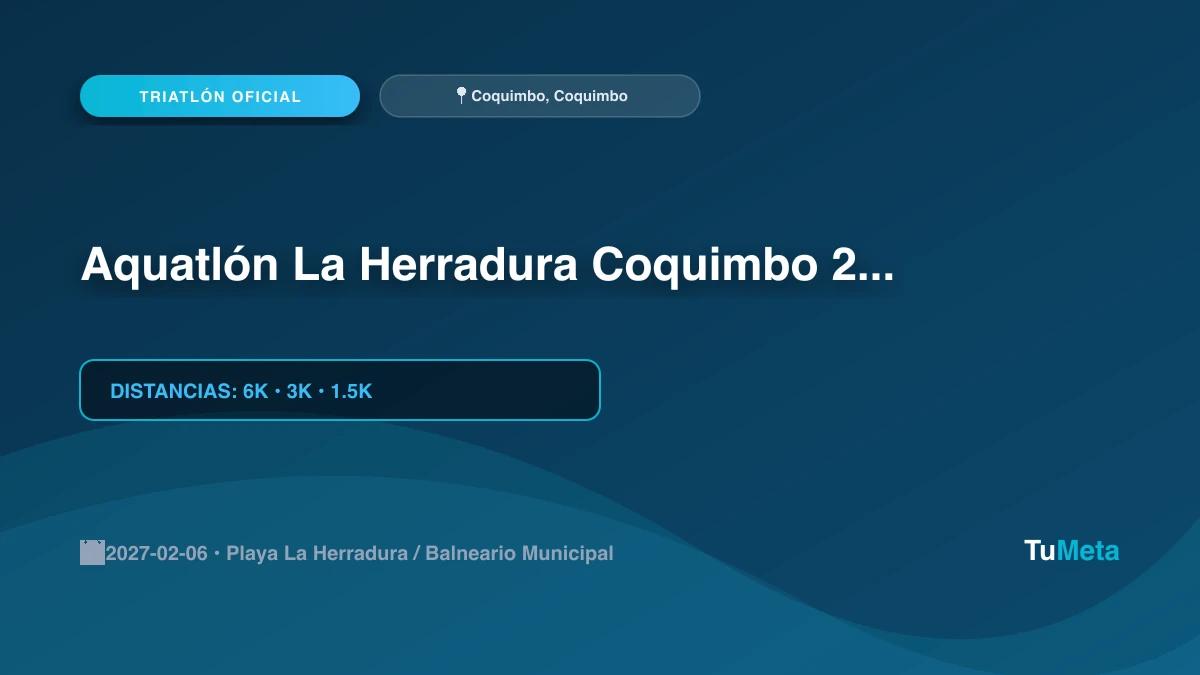 Imagen del evento Aquatlón La Herradura Coquimbo 2027
