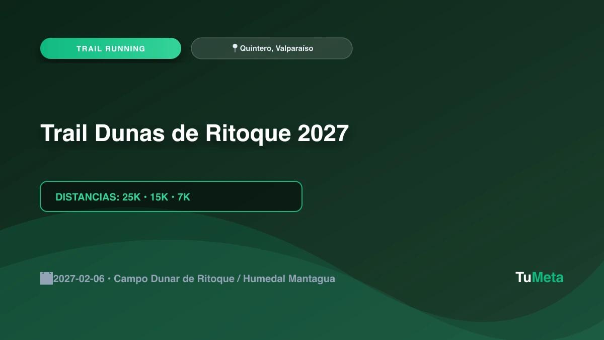 Imagen del evento Trail Dunas de Ritoque 2027