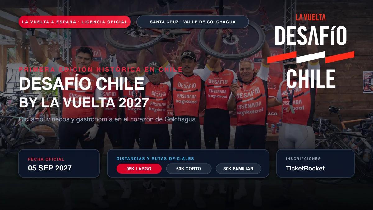 Imagen del evento Desafío Chile by La Vuelta 2027