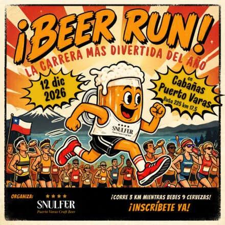 Imagen del evento Snulfer Beer Run Puerto Varas 2026