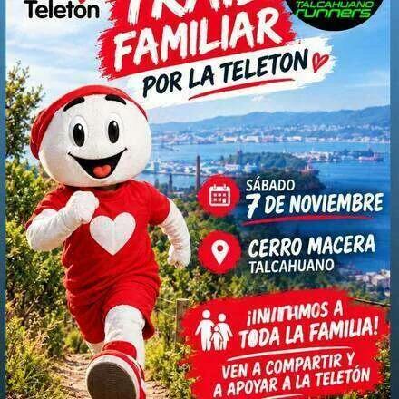 Imagen del evento Trail Familiar por la Teletón Talcahuano 2026