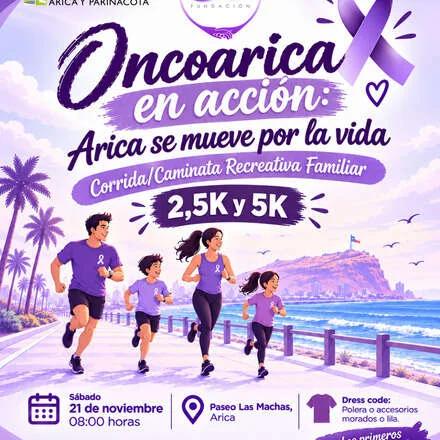 Imagen del evento OncoArica en Acción: Arica se Mueve por la Vida 2026